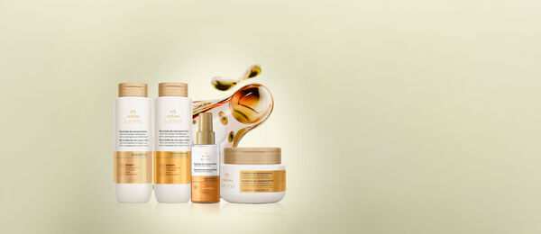 Kit Shampoo, Acondicionador, Aceite y Mascarilla Lumina Nutrición Nanoprecisión