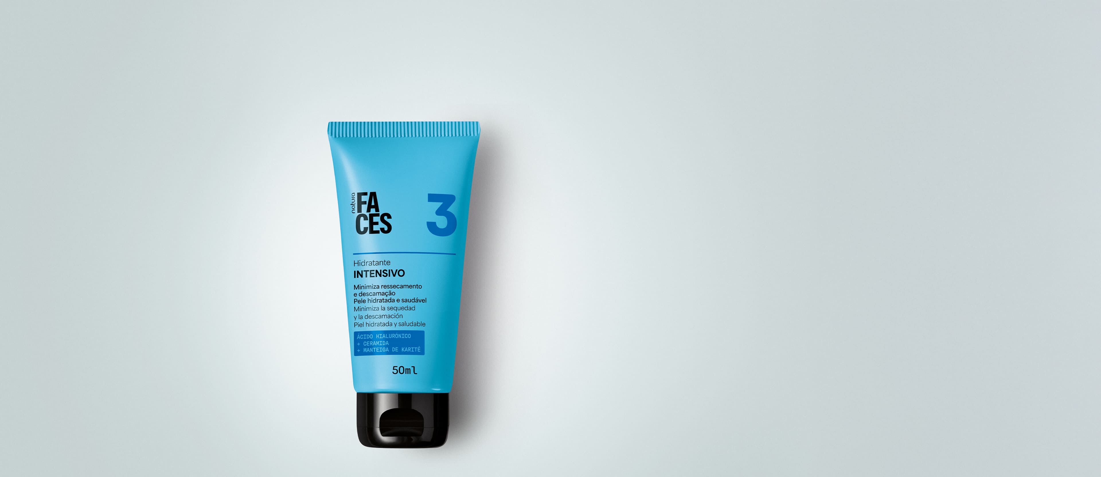 Hidratante Facial Intensivo Faces 50 ml