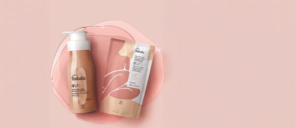 Kit Crema Nutritiva Tododia Nuez Pecán y Cacao y Respuesto de 400 ml