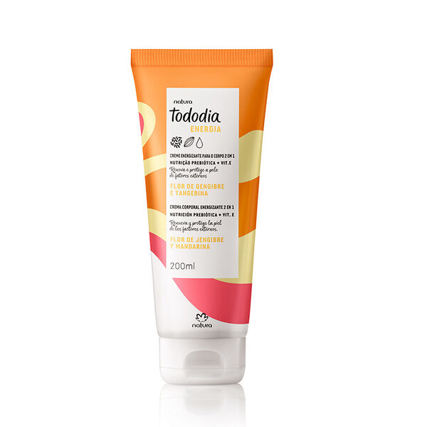 Crema Nutritiva Tododia Flor de Jengibre y Mandarina 200 ml