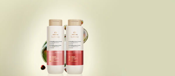 Kit Básico Shampoo y Acondicionador Lumina Anticaída y Crecimiento