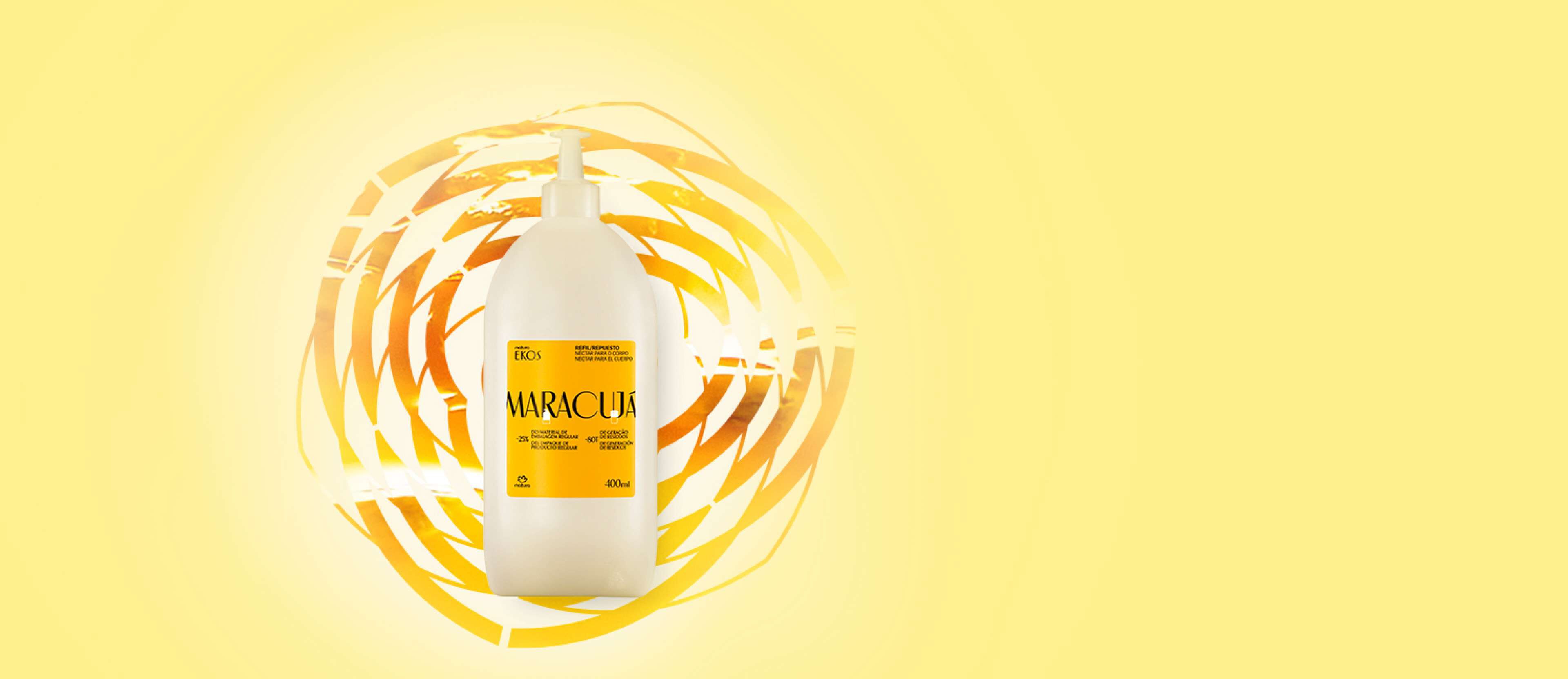 Repuesto Néctar Hidratante Corporal Ekos Maracuyá 400 ml