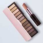 Kit Labial Matte Y Palette De Sombras Una