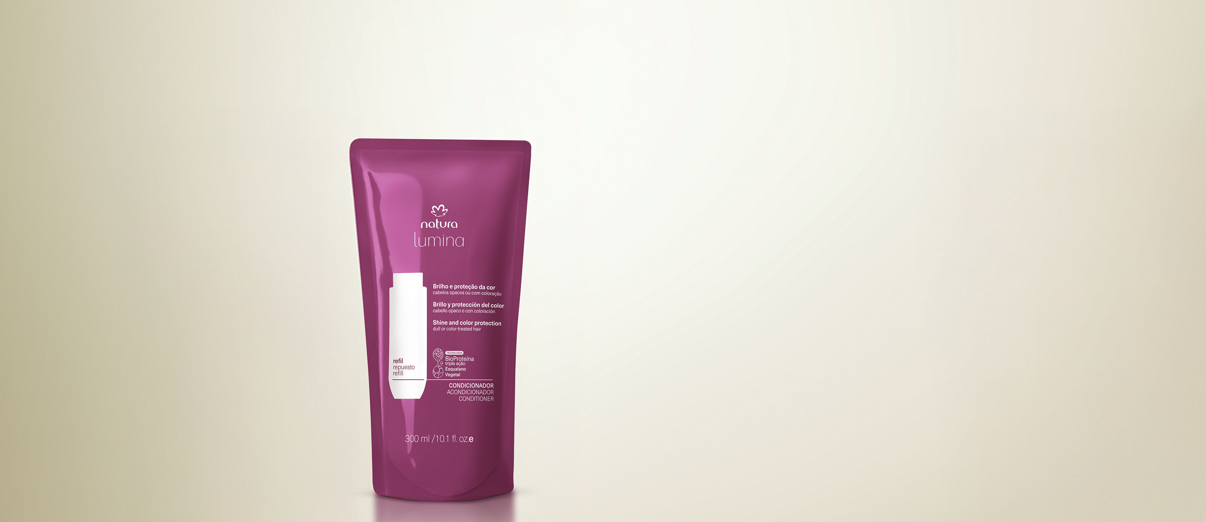 Repuesto Máscara Brillo y Protección del Color Lumina 220ml