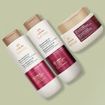 Kit Completo Shampoo, Acondicionador y Máscara Lumina Reconstrucción de Daños Extremos