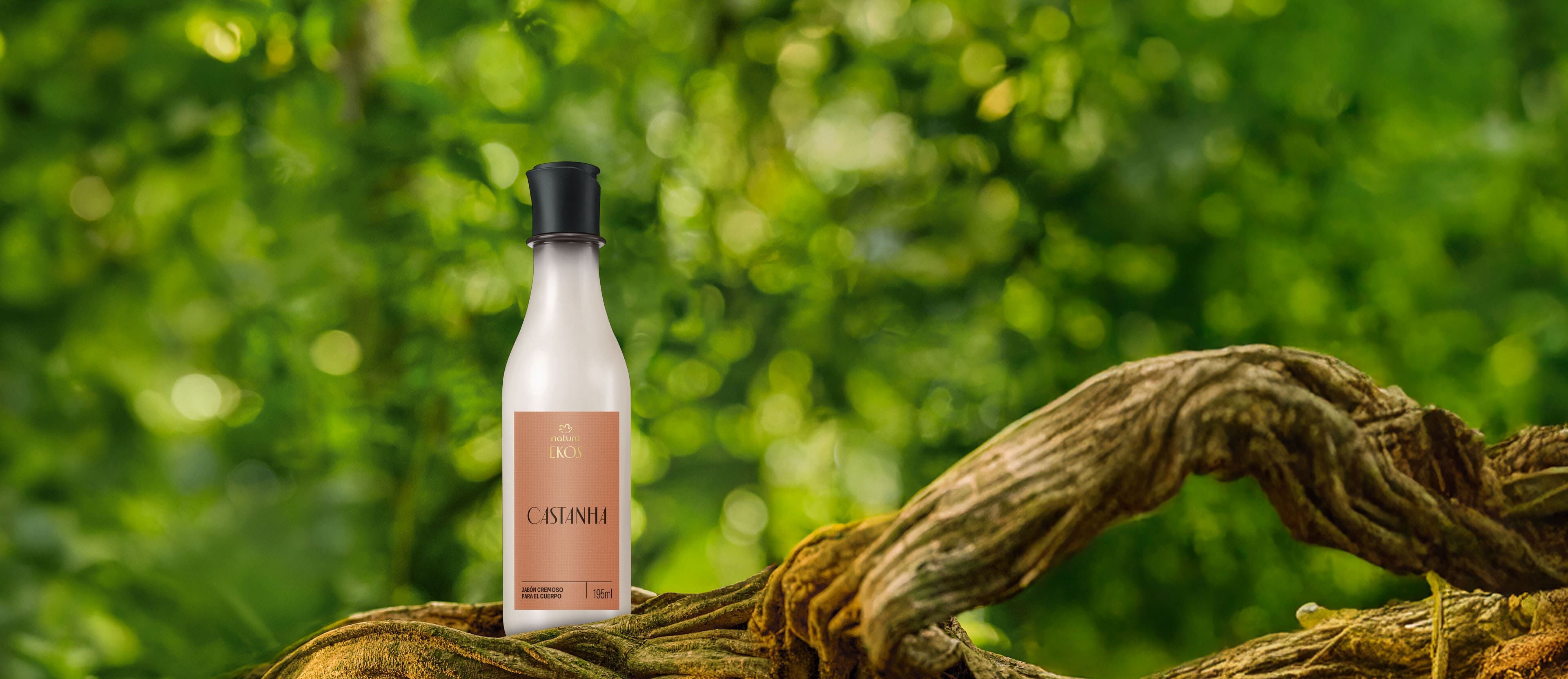 Jabón Líquido Cremoso para el Cuerpo Ekos Castaña 195 ml