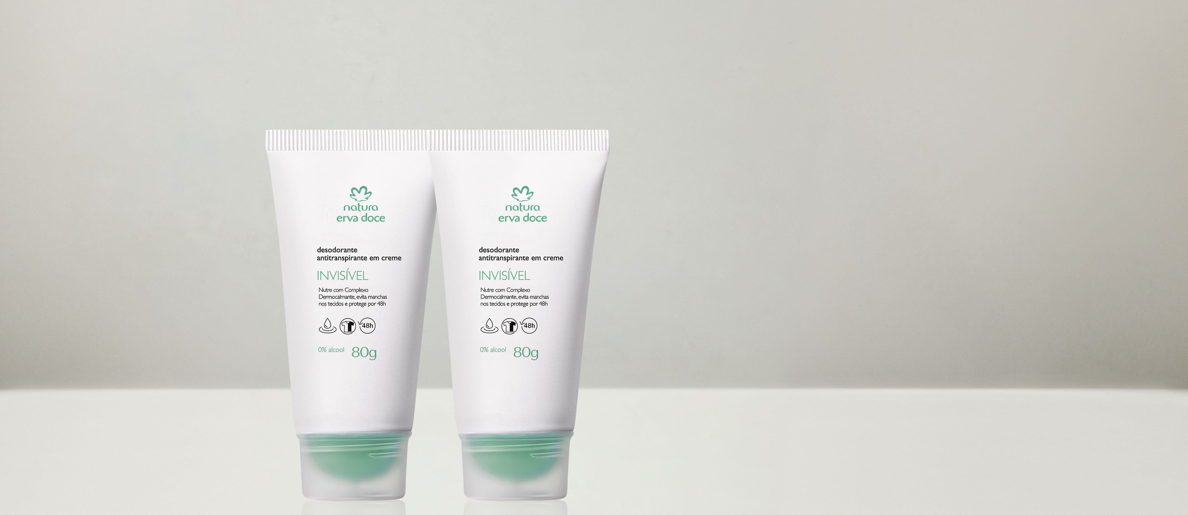 Kit Desodorante En Crema Erva Doce 80g