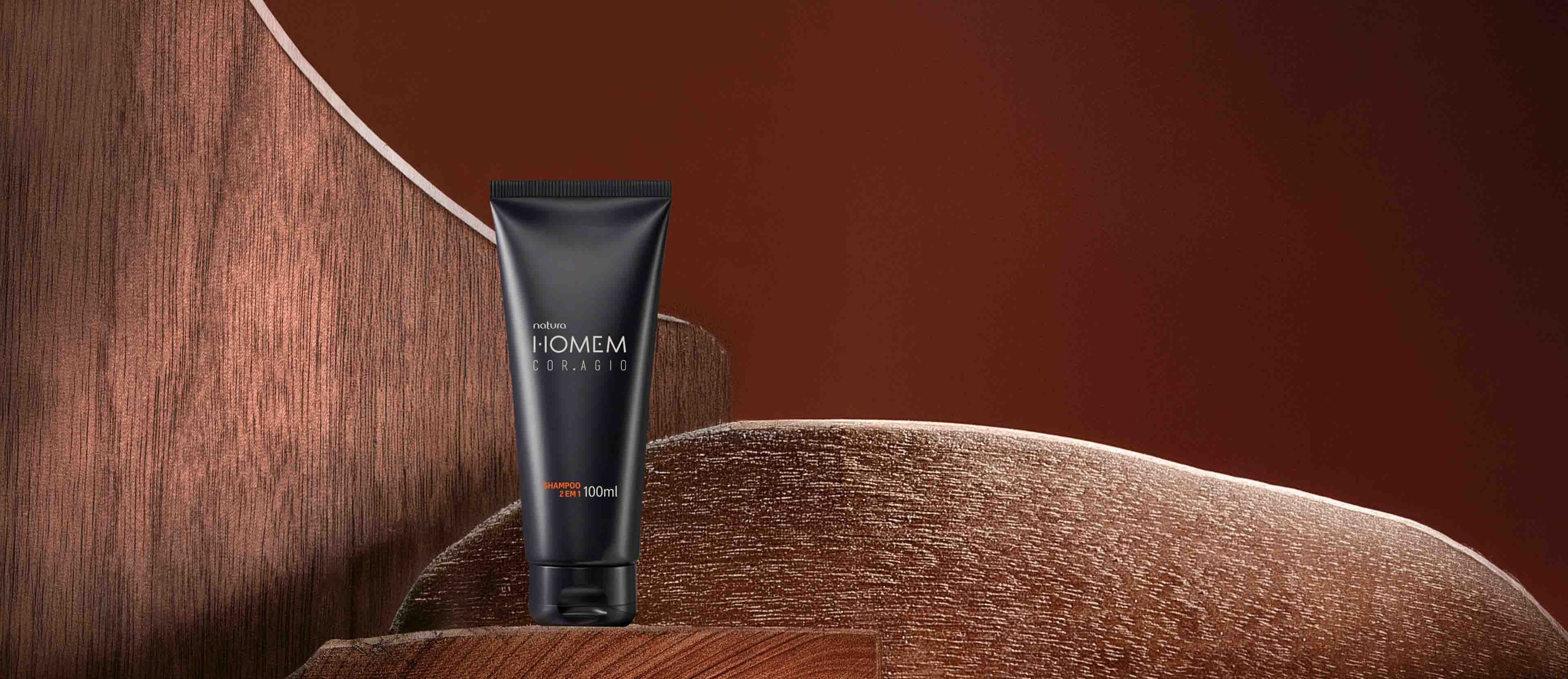 Shampoo 2 en 1 Homem coragio