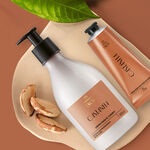 Kit Crema para el Cuerpo y Manos Ekos Castaña