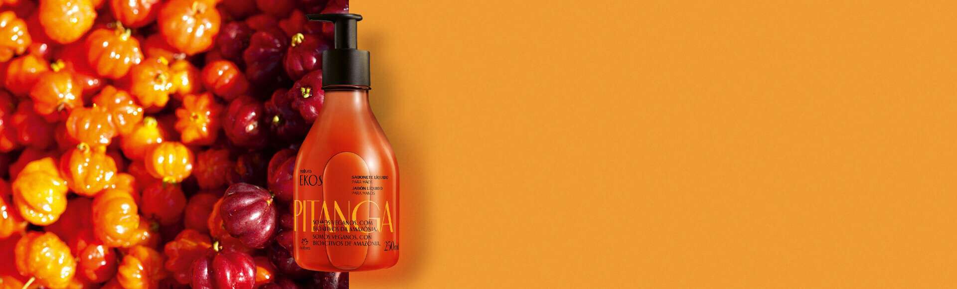 Jabón Líquido para Manos Ekos Pitanga 250 ml