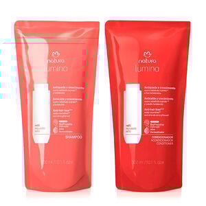 Kit Lumina Anticaída Y Crecimiento: Repuestos Shampoo + Acondicionador