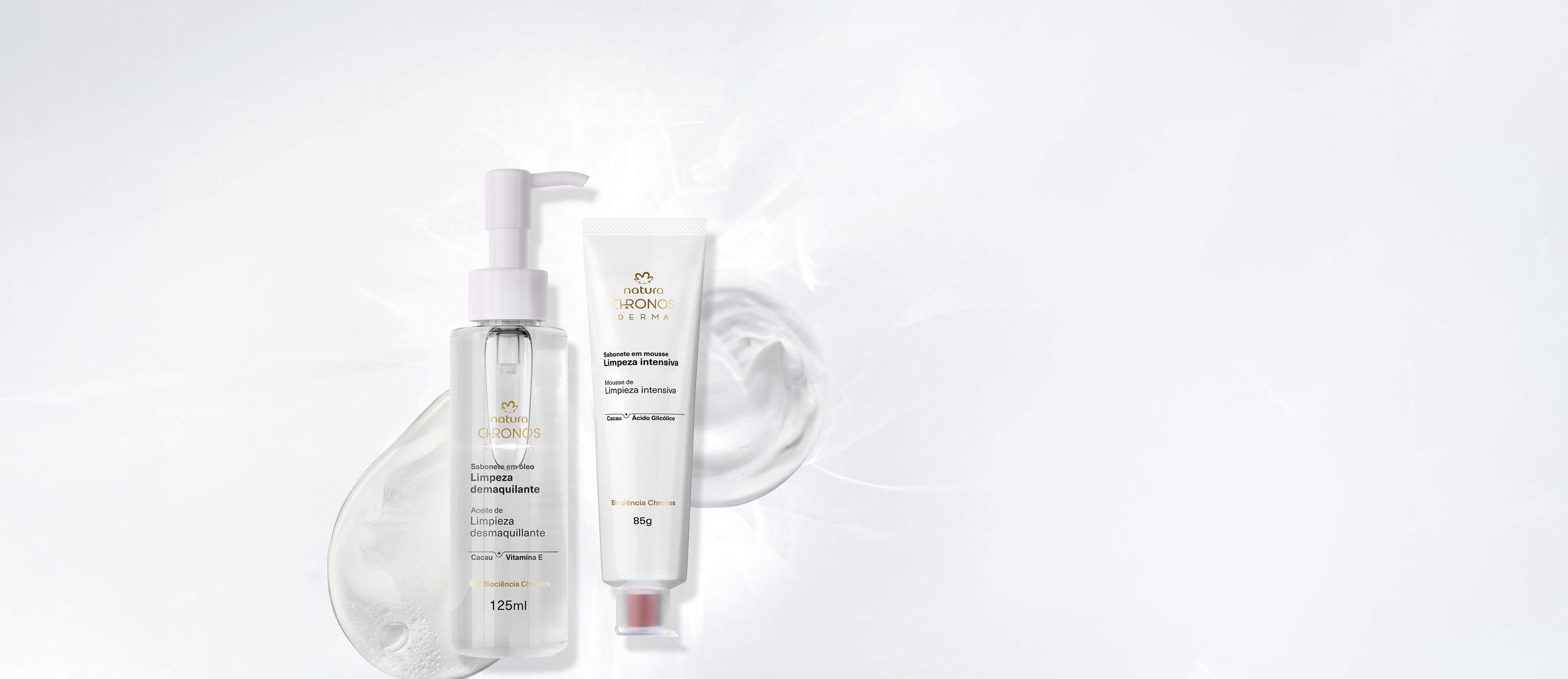Kit Rutina de Limpieza Básica Chronos Derma (2 productos)