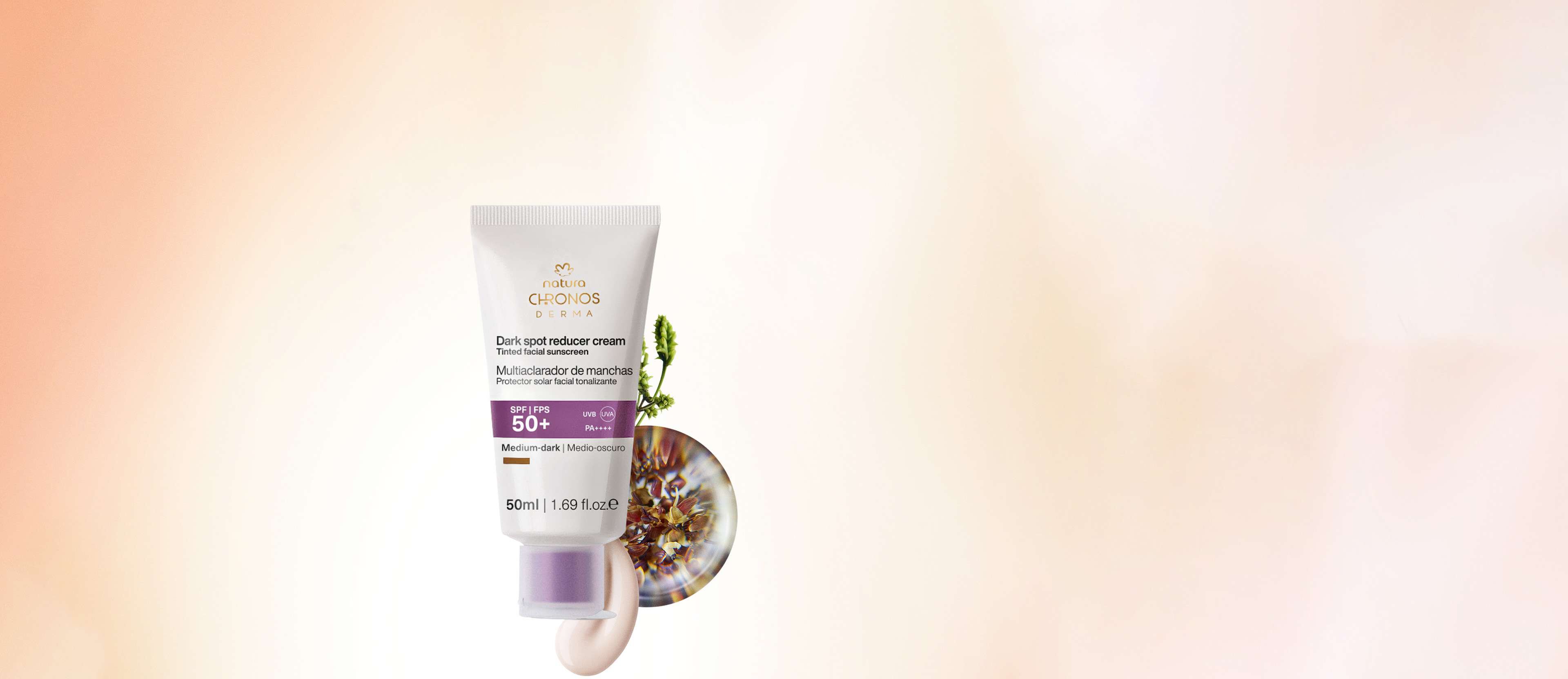 Protector Aclarador FPS 50+ Chronos Derma 50 ml