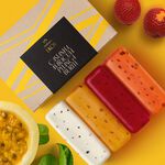 Jabón en barra puro vegetal cremoso y exfoliante refrescante Ekos 4 un de 100 g