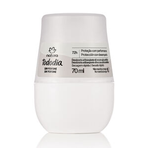 Desodorante Antitranspirante Roll-on Tododia Sin Perfume 70 ml