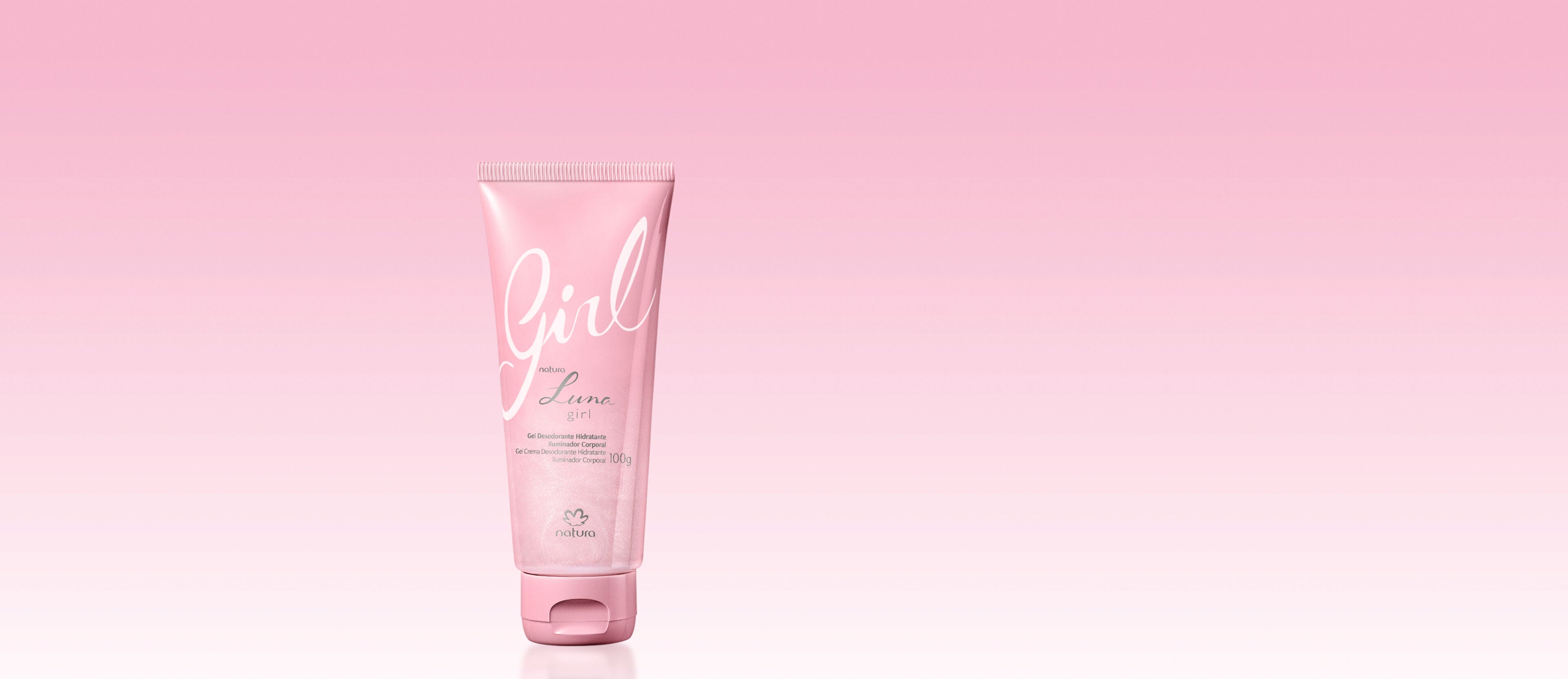 Gel Desodorante Hidratante Iluminador Luna Girl