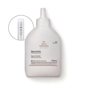 Repuesto Agua Micelar Desmaquillante Suave Chronos Derma 150 ml