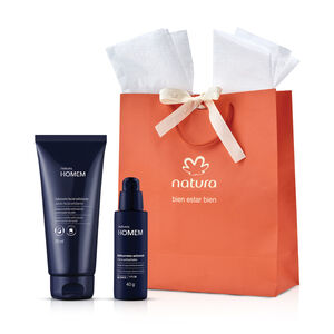 Regalo Padres Rutina Skincare Homem (1 crema antiseñales + 1 jabón líquido exfoliante)