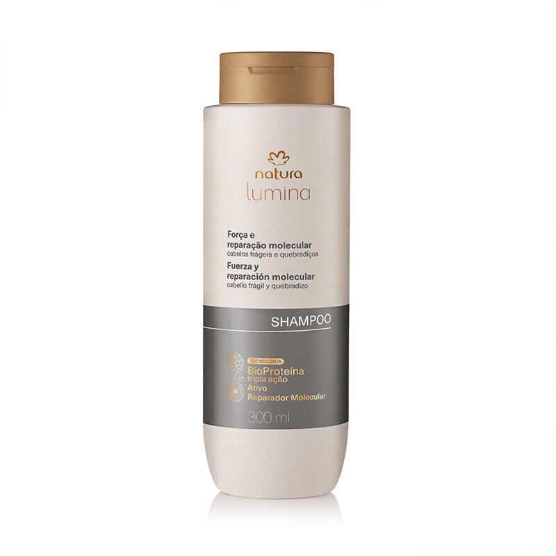 Shampoo Fuerza y Reparación Molecular Lumina Cabellos Frágiles y Quebradizos 300 ml