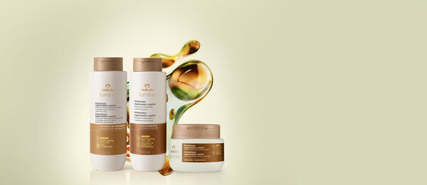 Kit Lumina Antiseñales Regenerador Capilar shampoo, acondicionador y máscara