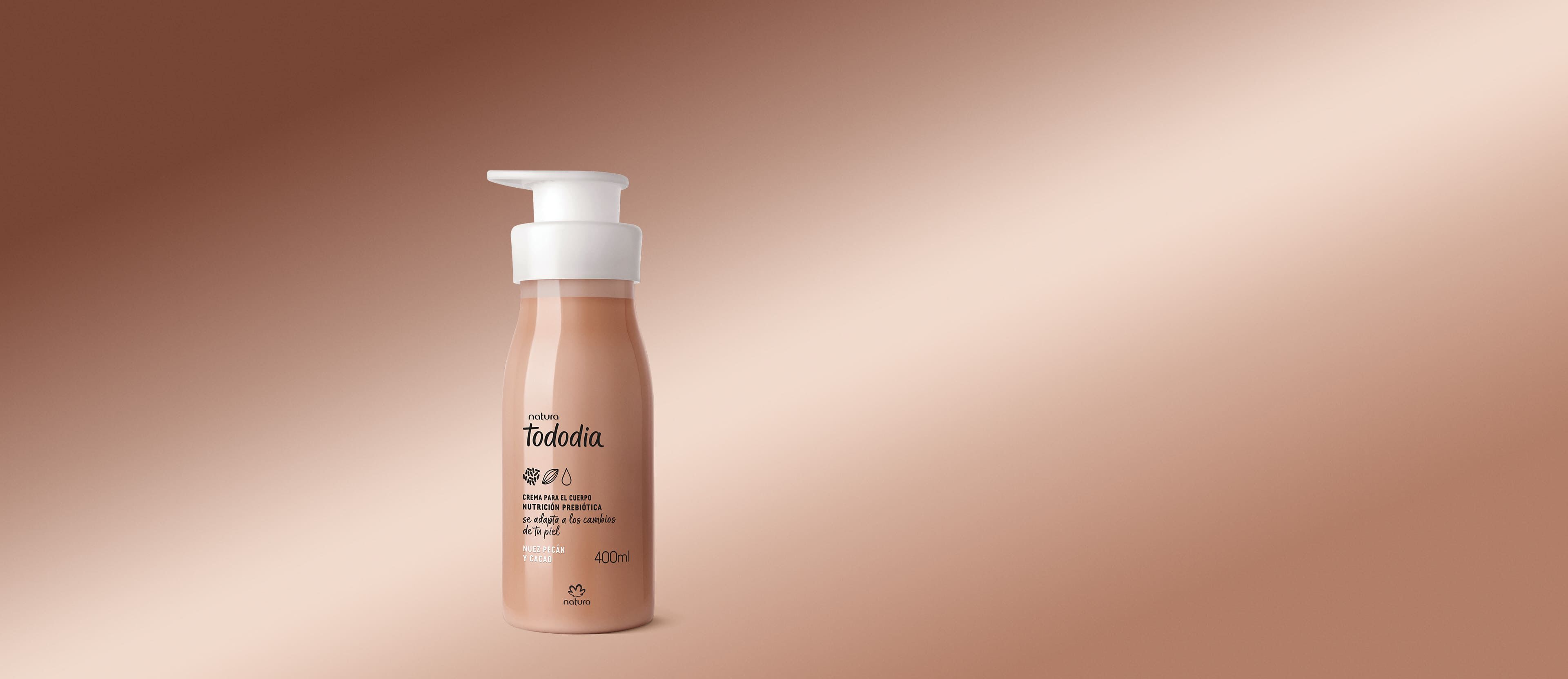 Crema Nutritiva Tododia Nuez Pecán y Cacao 400 ml