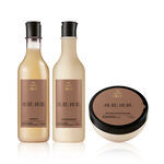 kit shampoo, acondicionador y mascarilla Ekos murumuru