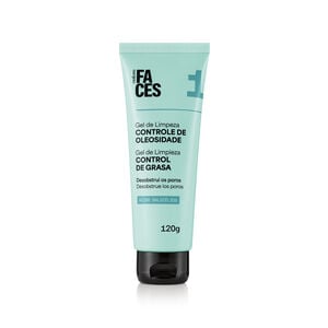 Gel de Limpieza para Control de Oleosidad Faces 120 g