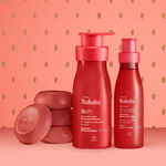 Kit Crema, Body Splash y Jabones en Barra Tododia Fresa Y Vainilla Dorada