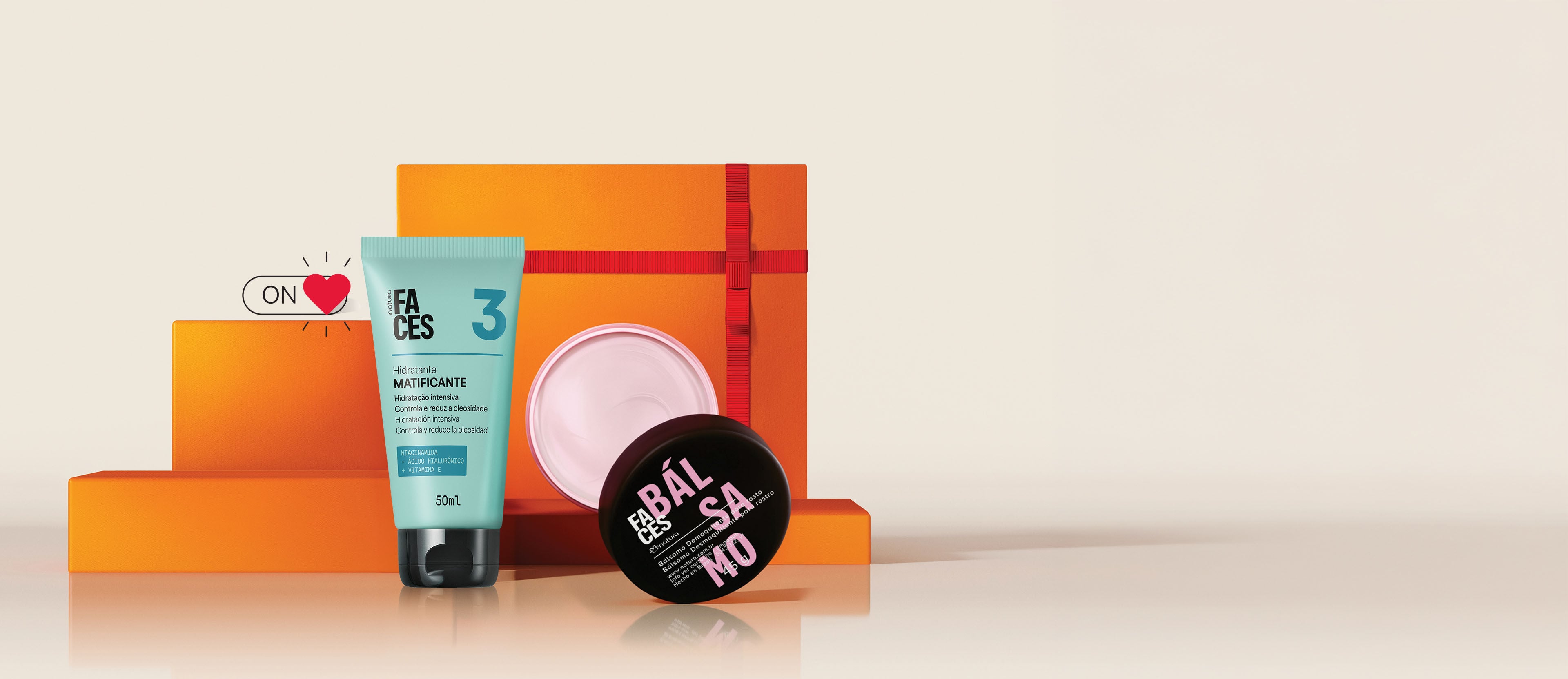Regalo Bálsamo desmaquillante y Crema Hidratante Matificante Faces (2 productos)