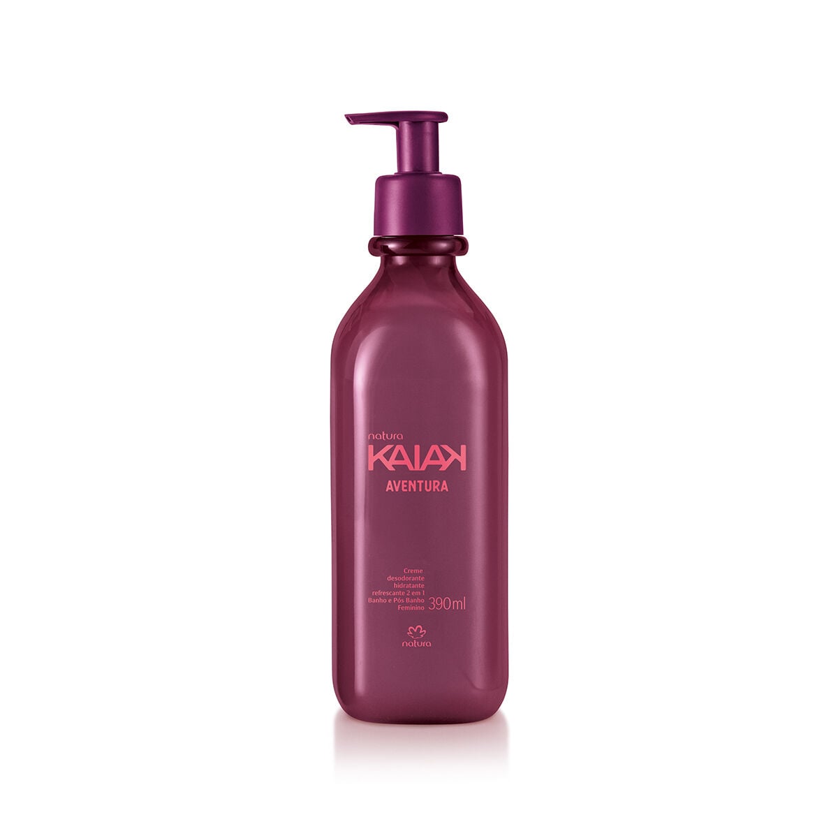 Crema Hidratante Refrescante 2 en 1 Baño y Post Baño Kaiak Aventura Femenino 390 ml