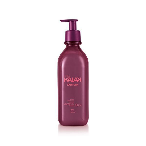 Crema Hidratante Refrescante 2 en 1 Baño y Post Baño Kaiak Aventura Femenino 390 ml