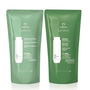 Kit Lumina Rizados: Repuestos Shampoo + Acondicionador