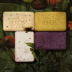 Jabones en Barra Puro Vegetal Ekos Exfoliantes 4 x 100 g c/u