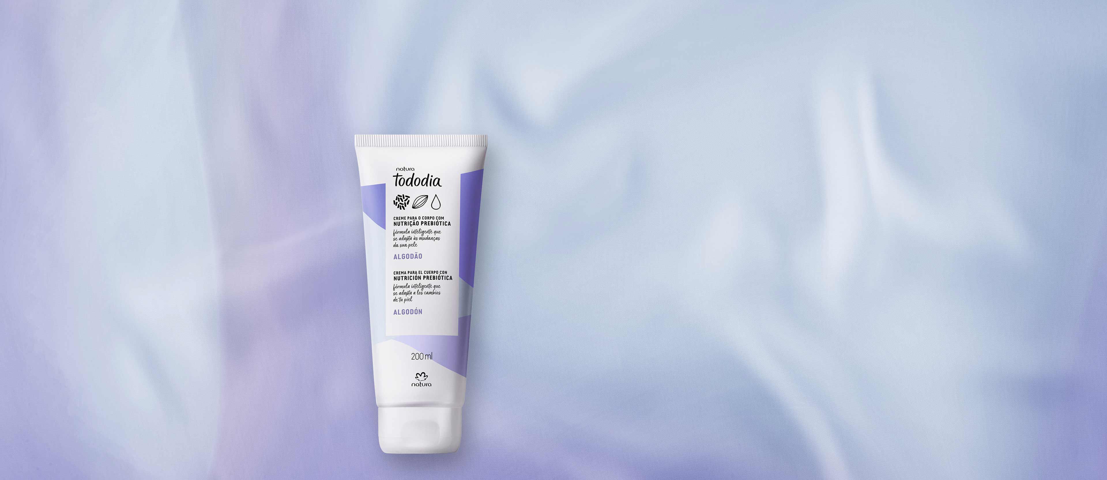 Crema Nutritiva Tododia Algodón 200 ml