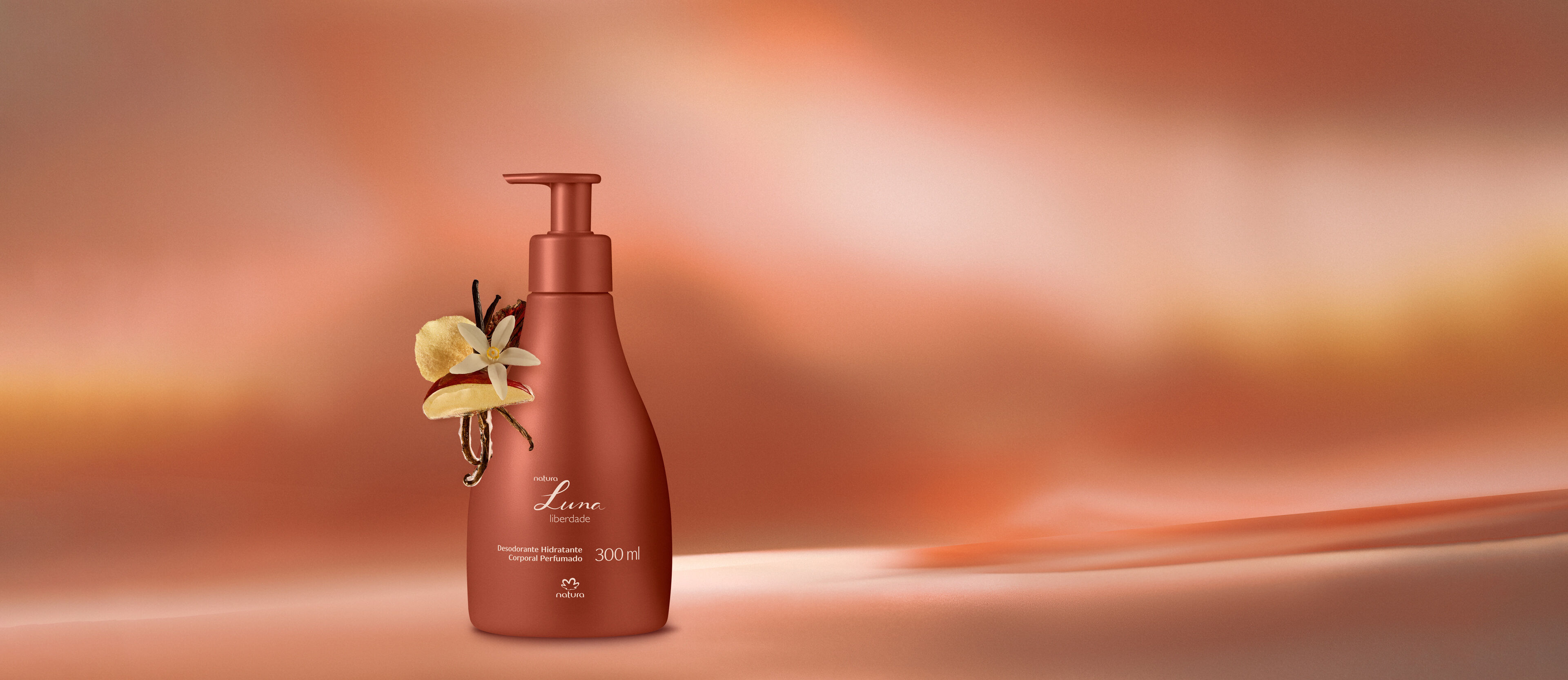 Crema Hidratante Corporal Luna Liberdade 300 ml