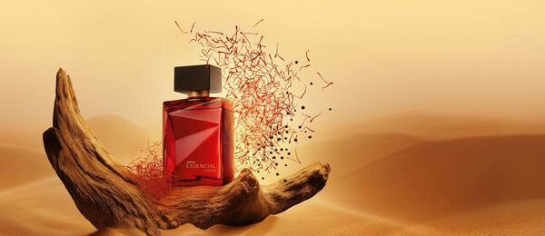 Essencial Safrán masculino eau de parfum