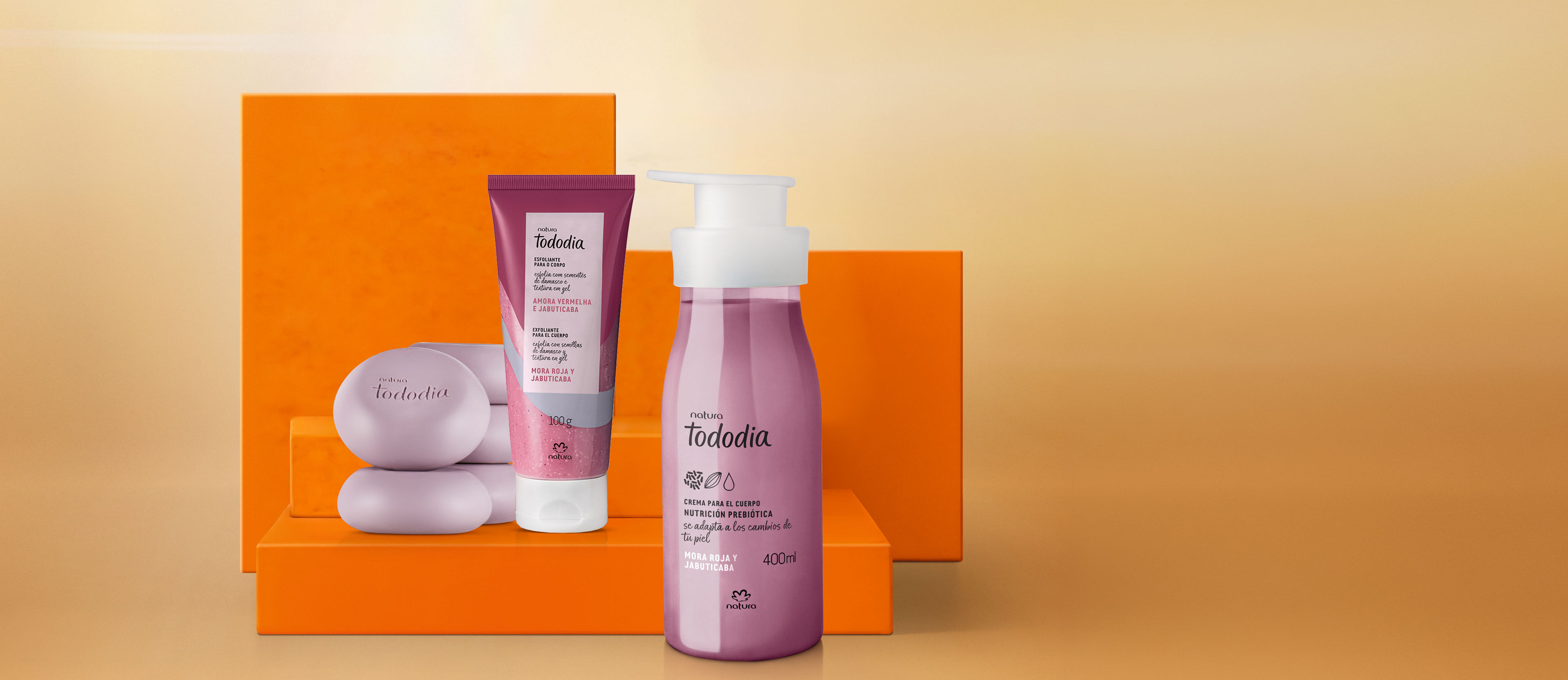 Kit Tododia Mora Roja y Jabuticaba (3 productos)