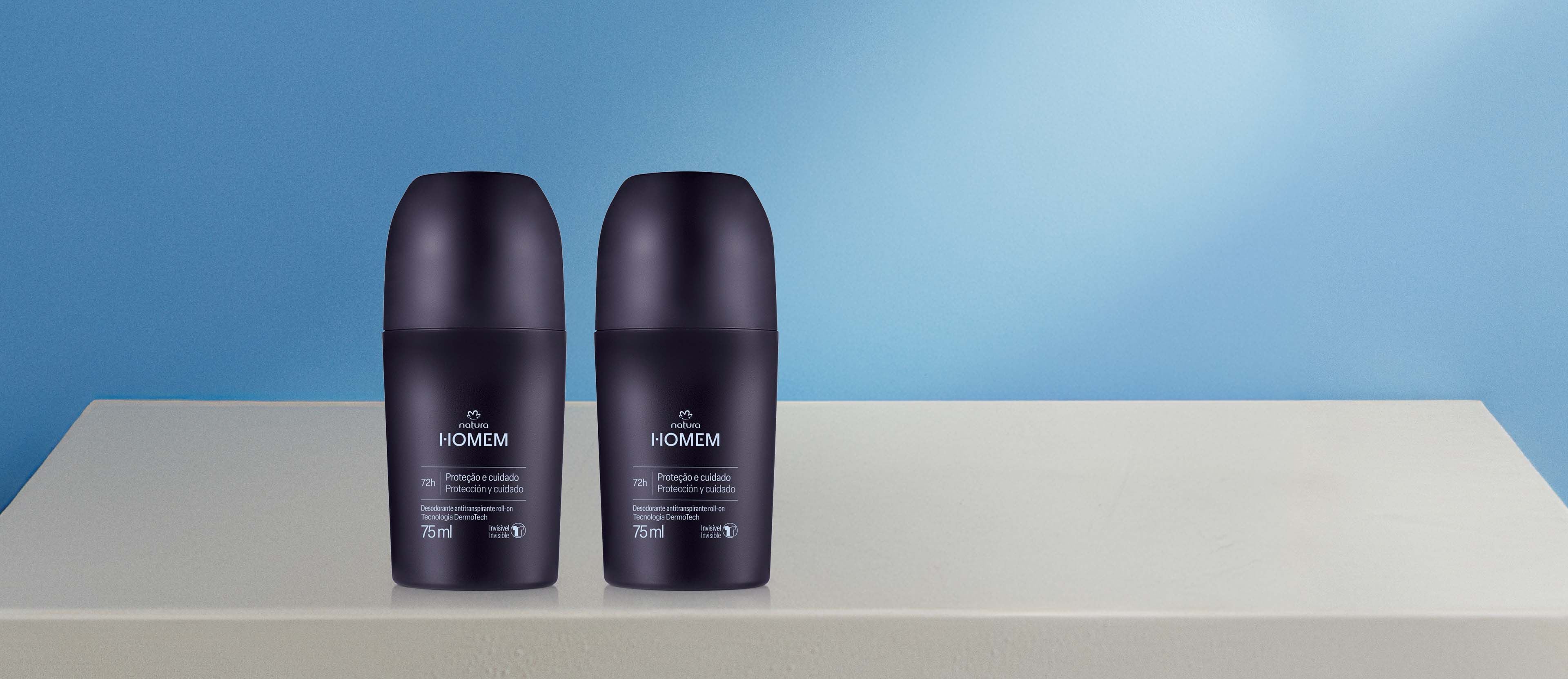 Kit Roll On Clasico Homem 75ml