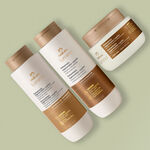 Kit Lumina Antiseñales Regenerador Capilar shampoo, acondicionador y máscara