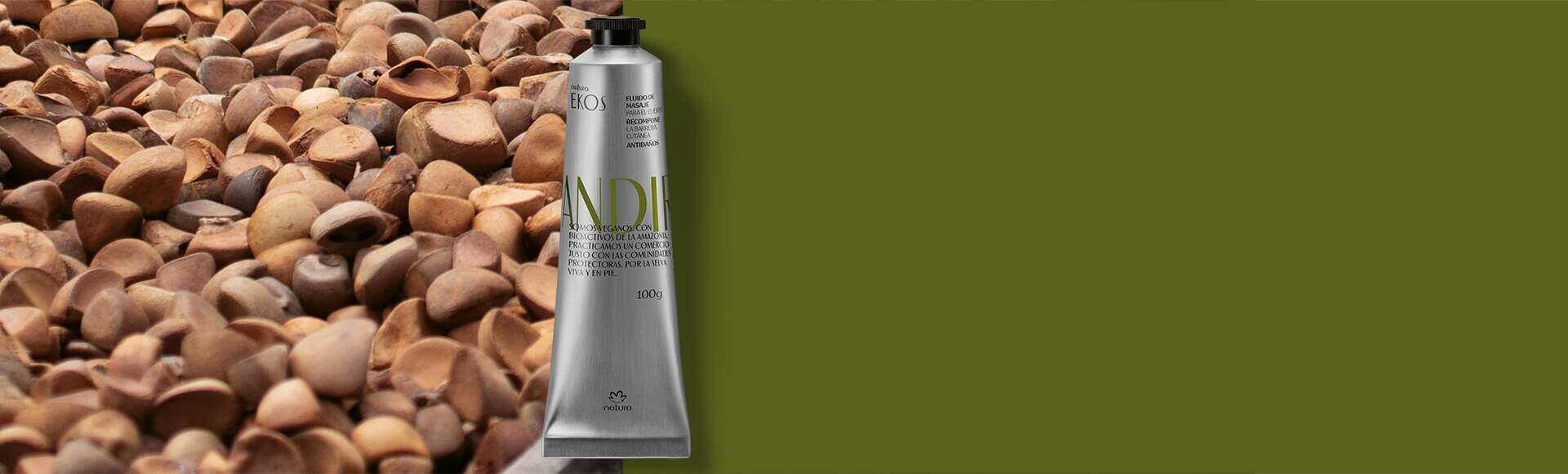 Crema para Masajes Ekos Andiroba 100g