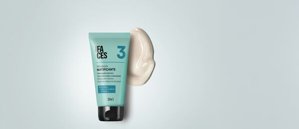 Hidratante Facial Matificante Faces 50 ml