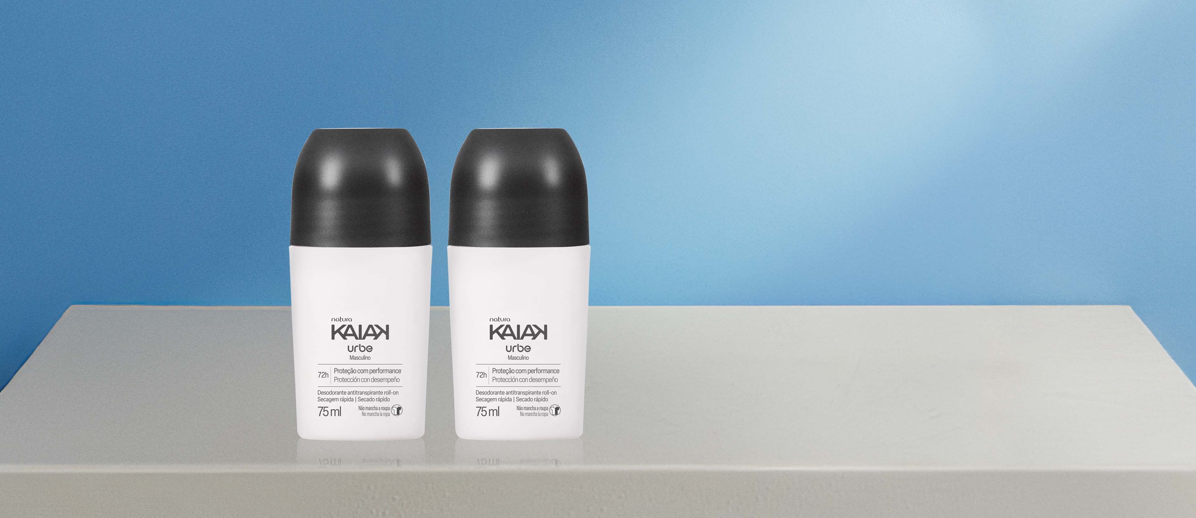 Kit Roll On Kaiak Urbe Masculino 75ml