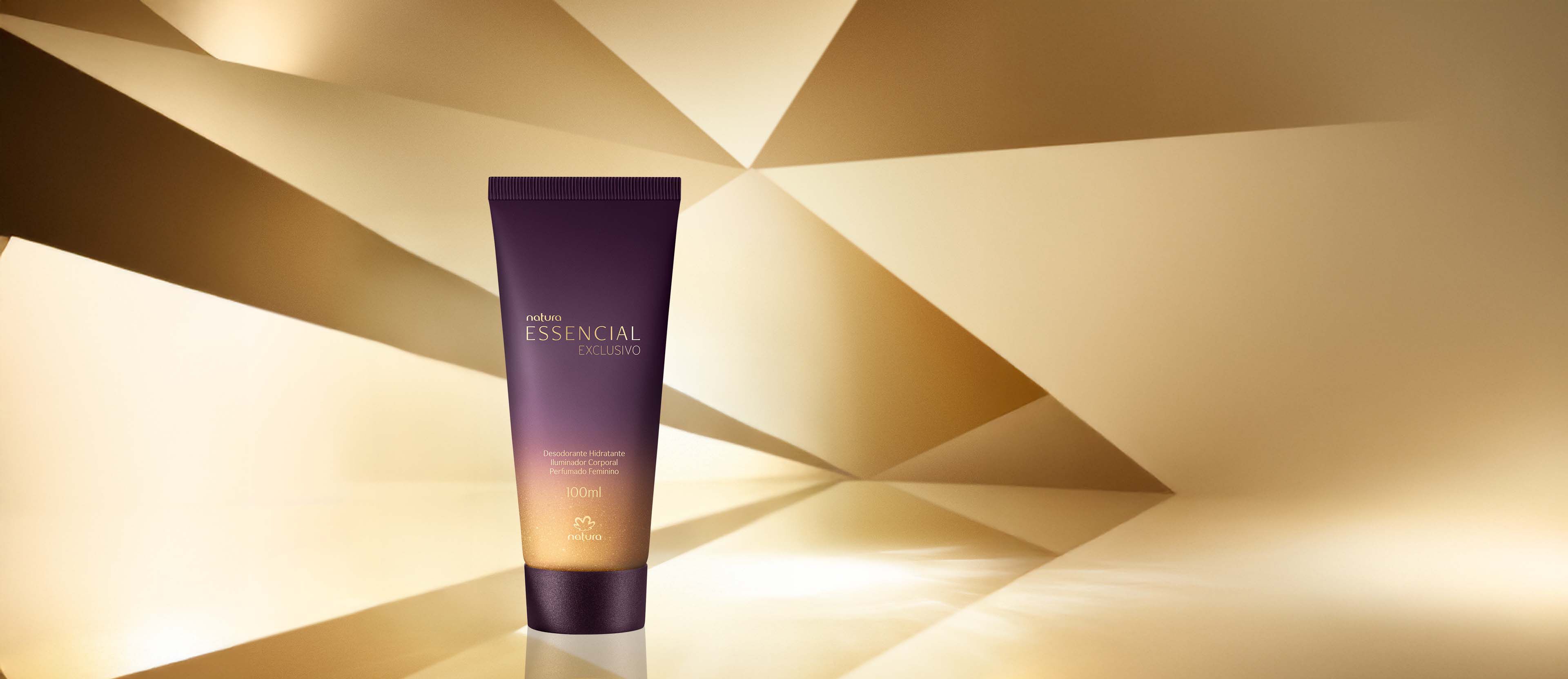 Hidratante Iluminador Corporal Perfumado Essencial Exclusivo Femenino 100 ml