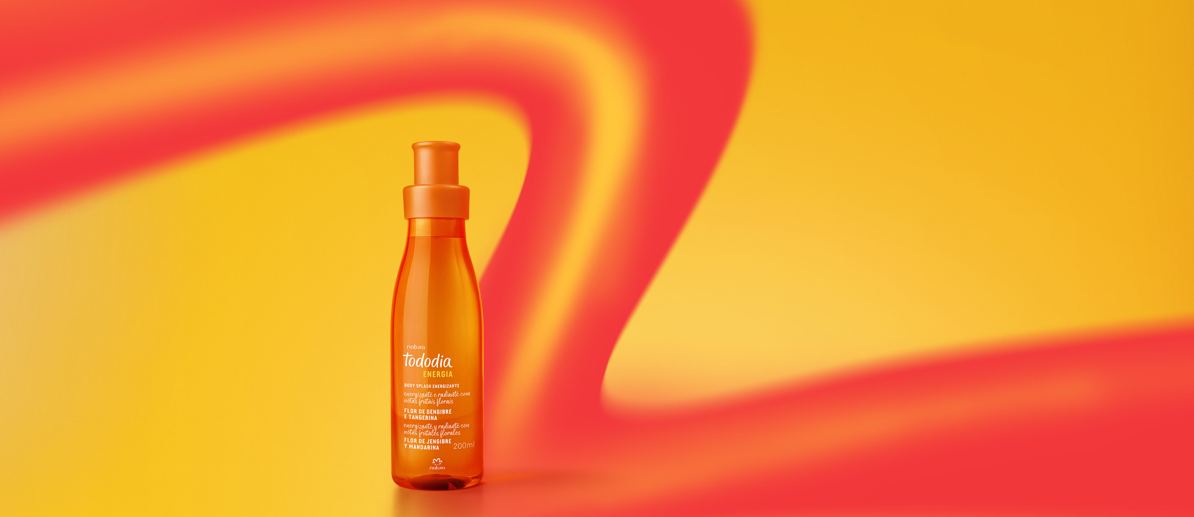 Body splash Flor de jengibre y mandarina Tododia 200ml