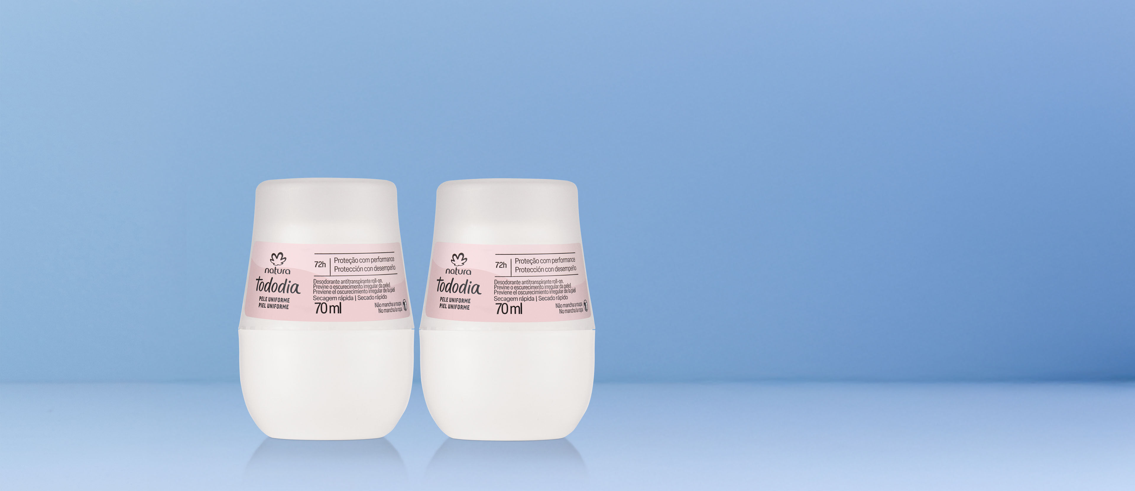 Kit Roll On Tododia Piel Uniforme 70ml