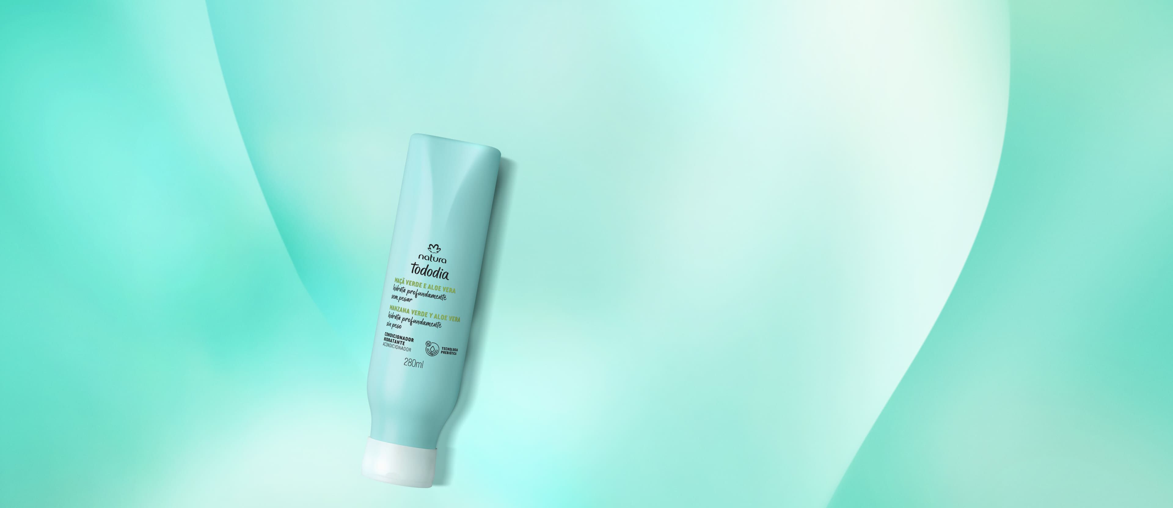 Acondicionador Hidratación Manzana verde y Aloe Vera Tododia