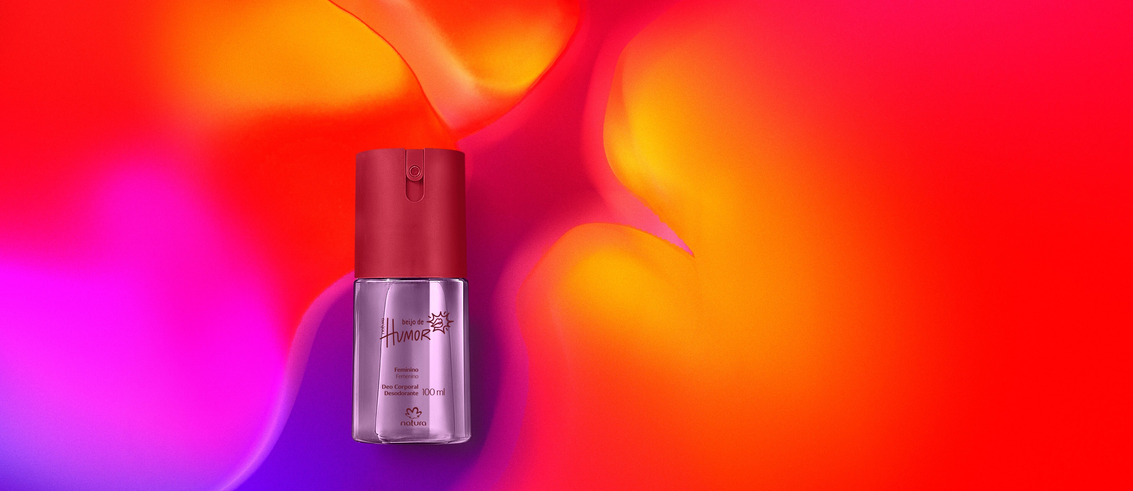 Desodorante Corporal Humor Beijos Femenino 100 ml