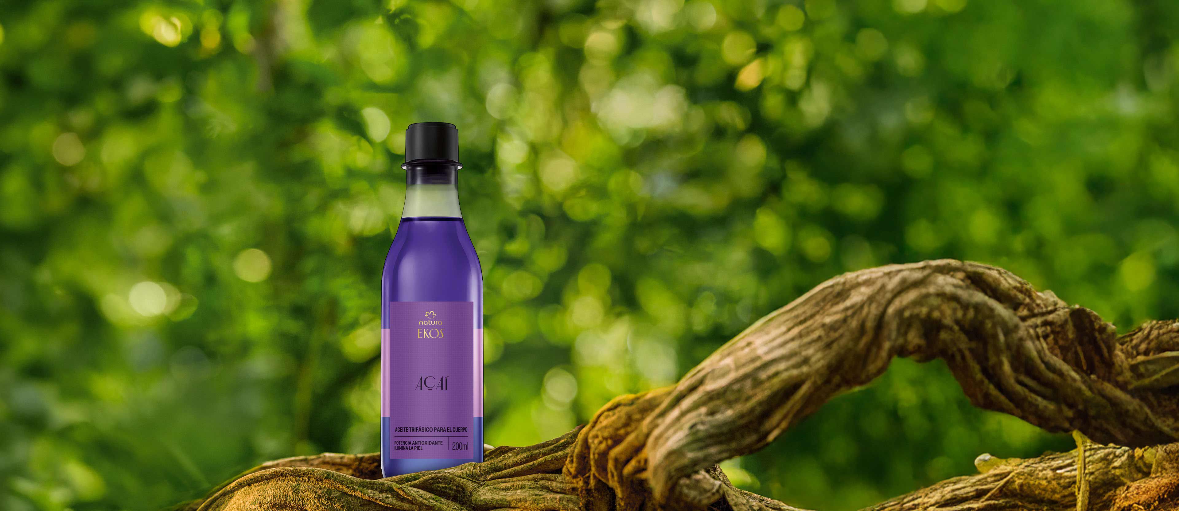 Oleo Trifásico Corporal Ekos Açaí 200 ml