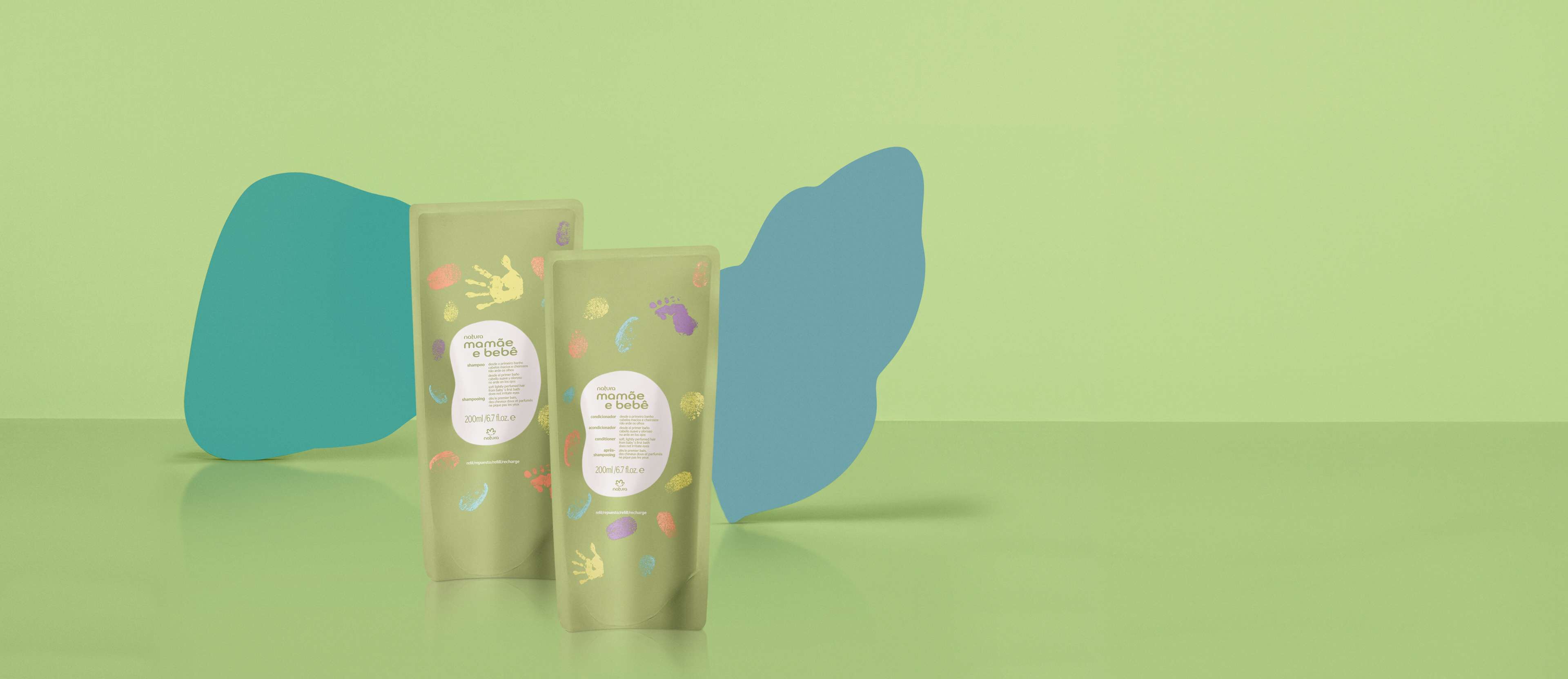 Kit Refis Shampoo e Condicionador Mamãe e Bebê (2 produtos)