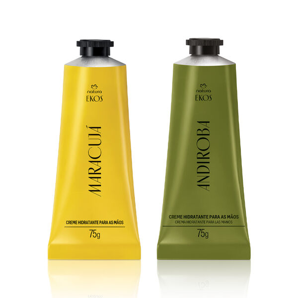 Kit Creme Hidratante para as Mãos Ekos Açaí e Ekos Andiroba (2 unidades)